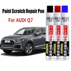 Autolack-Reparaturstift für Audi Q7 Ausbesserungsstift Schwarz Weiß Rot Blau Grau Splitterfarbe Pflegezubehör