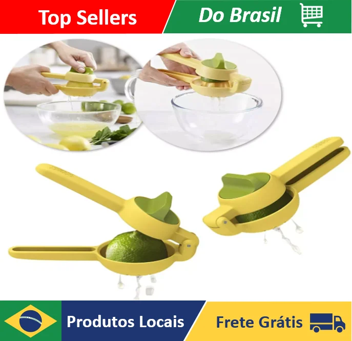 Manual Orange Lemon juicer Rotary system juice colorful fruit lemonade