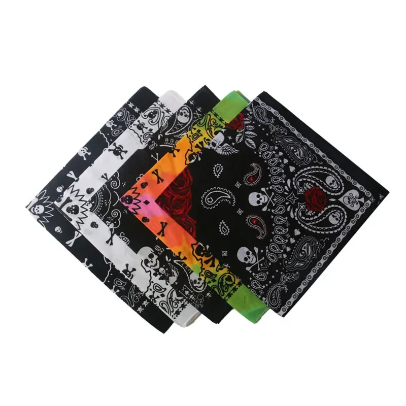 AliExpress Skull Hiking Scarves Cotton Hip-Hop Bandana Ghost Parkour Neck Scarf Cycling Bicman Balaclava Rapper