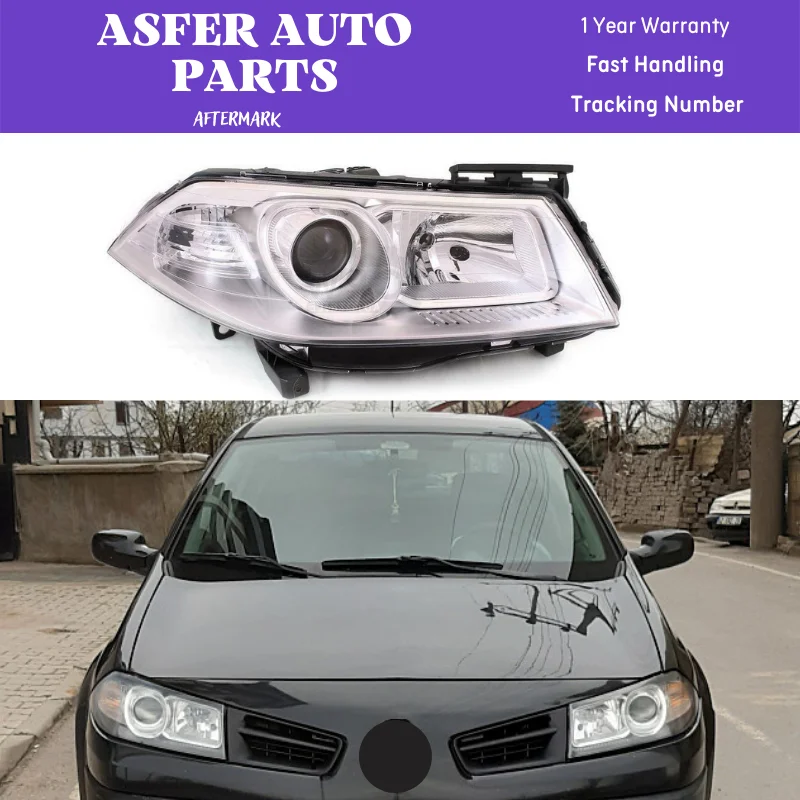 Headlight For Renault Megane MK2 II 2006 - 2008 Right Left High Quality Reasonable Price Oem 7701063220 7701063218