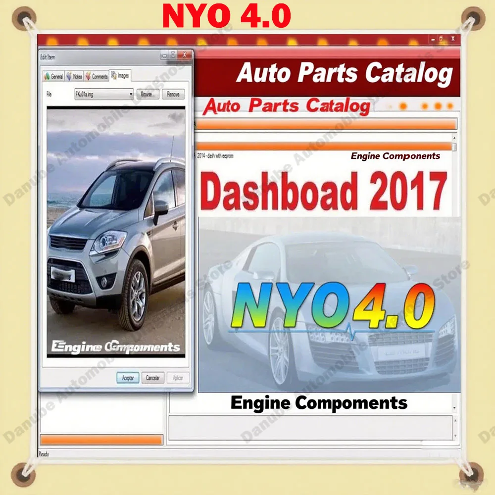 

NYO 4 obd2 scanner 2017 Full Database Airbag + Carradio + Dashboard + IMMO + Navigation Auto Data Repair Software Car Radio