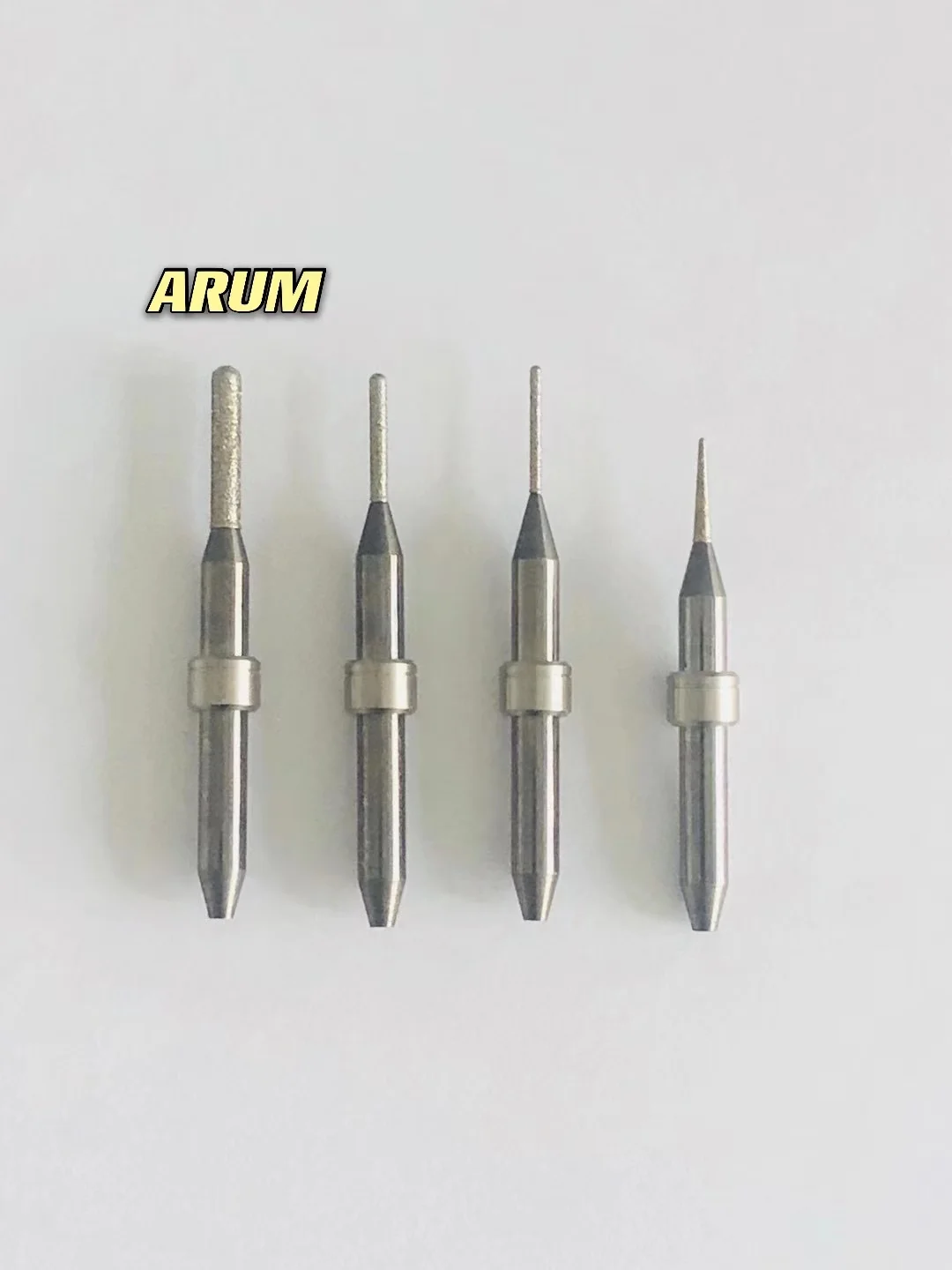 เส้นผ่านศูนย์กลาง4มม.ทันตกรรม Arum แก้วเซรามิคเรซินคอมโพสิต Milling Cutters