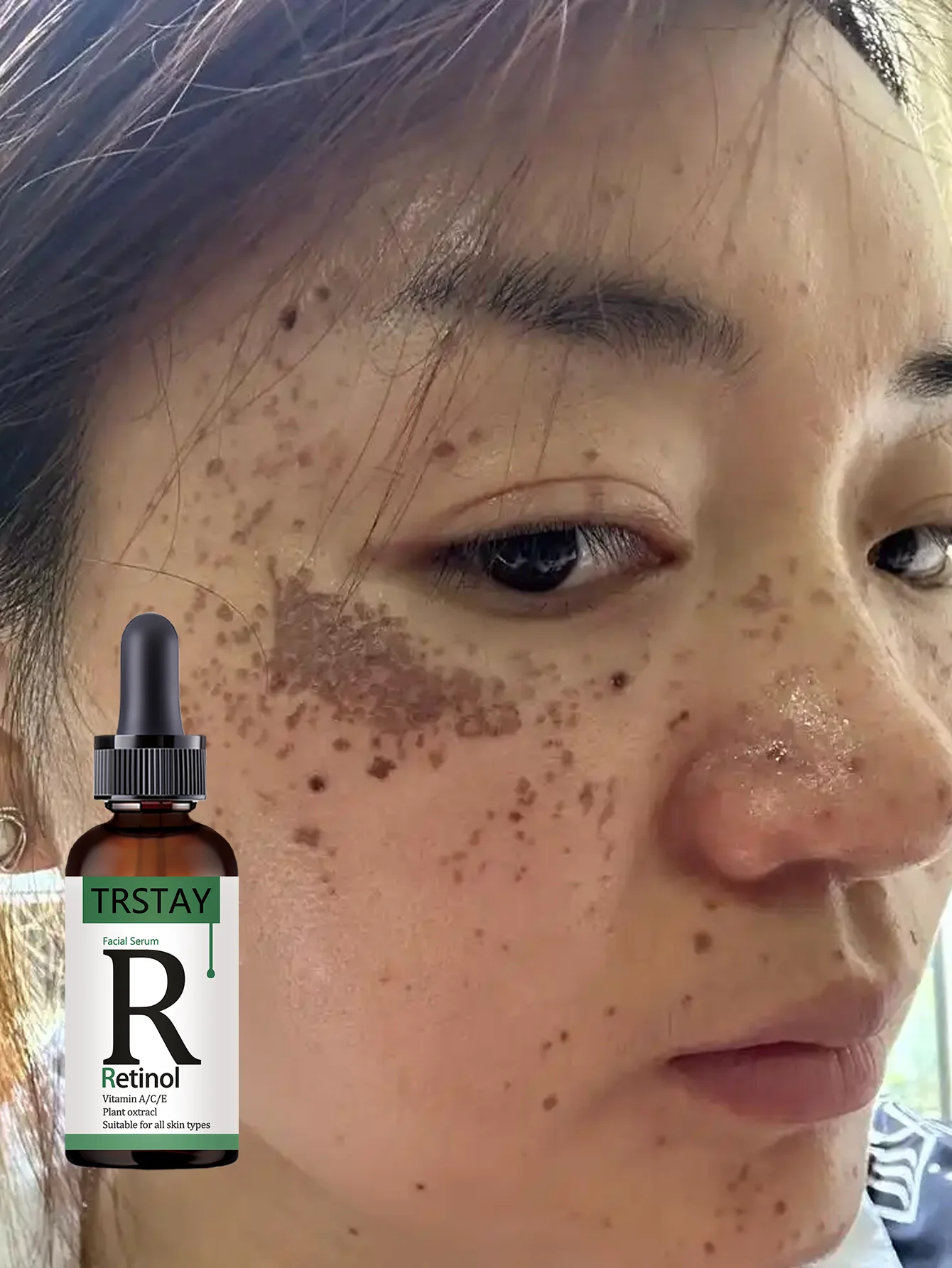 Moisturizing firming whitening serum soothes sensitive skin tightens pores restores elasticity enhances texture for radiant comp - Image 5