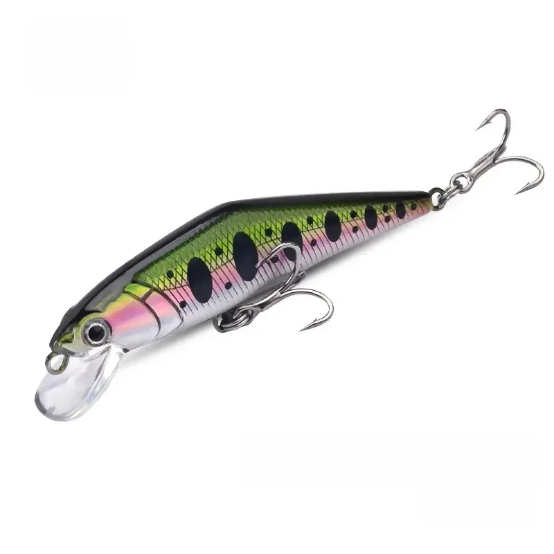 LEYDUN Japan Pesca Stream Fishing Lure 63mm 8g Sinking Minnow Peche Artificial Hard Bait For Bass Perch Pike Salmon Trout Lure — zdjęcie 2
