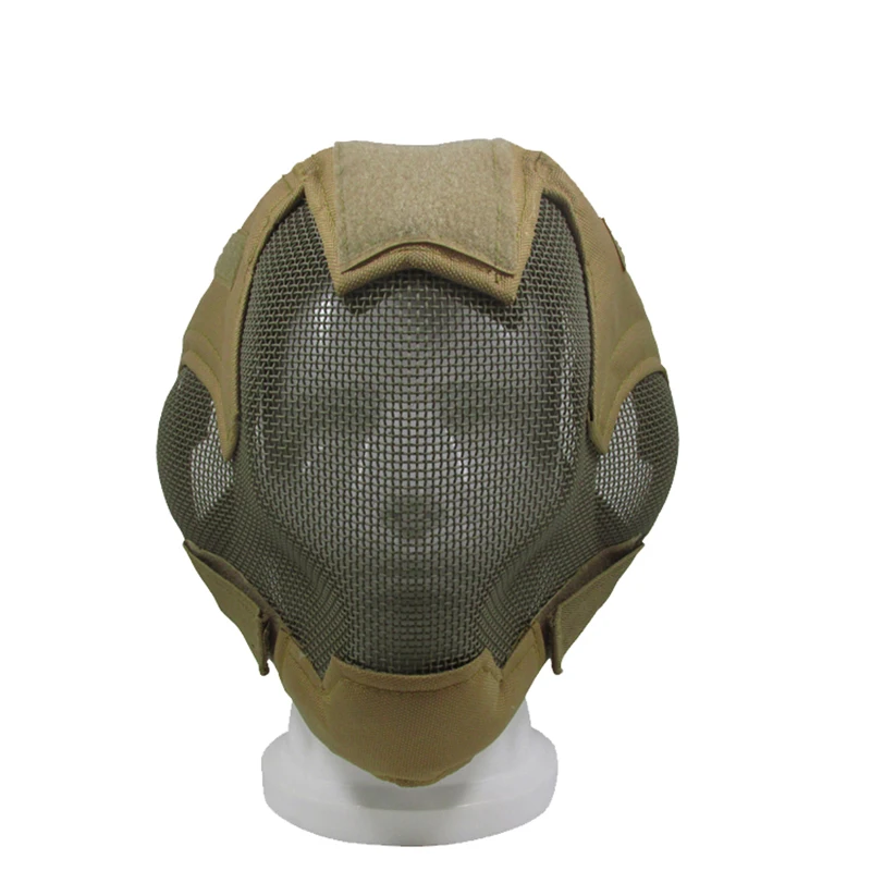 Sombrero de juego CS para hombre y mujer, máscara de malla de ataque de cara completa, casco de llamada de servicio, Airsoft V6, Unisex