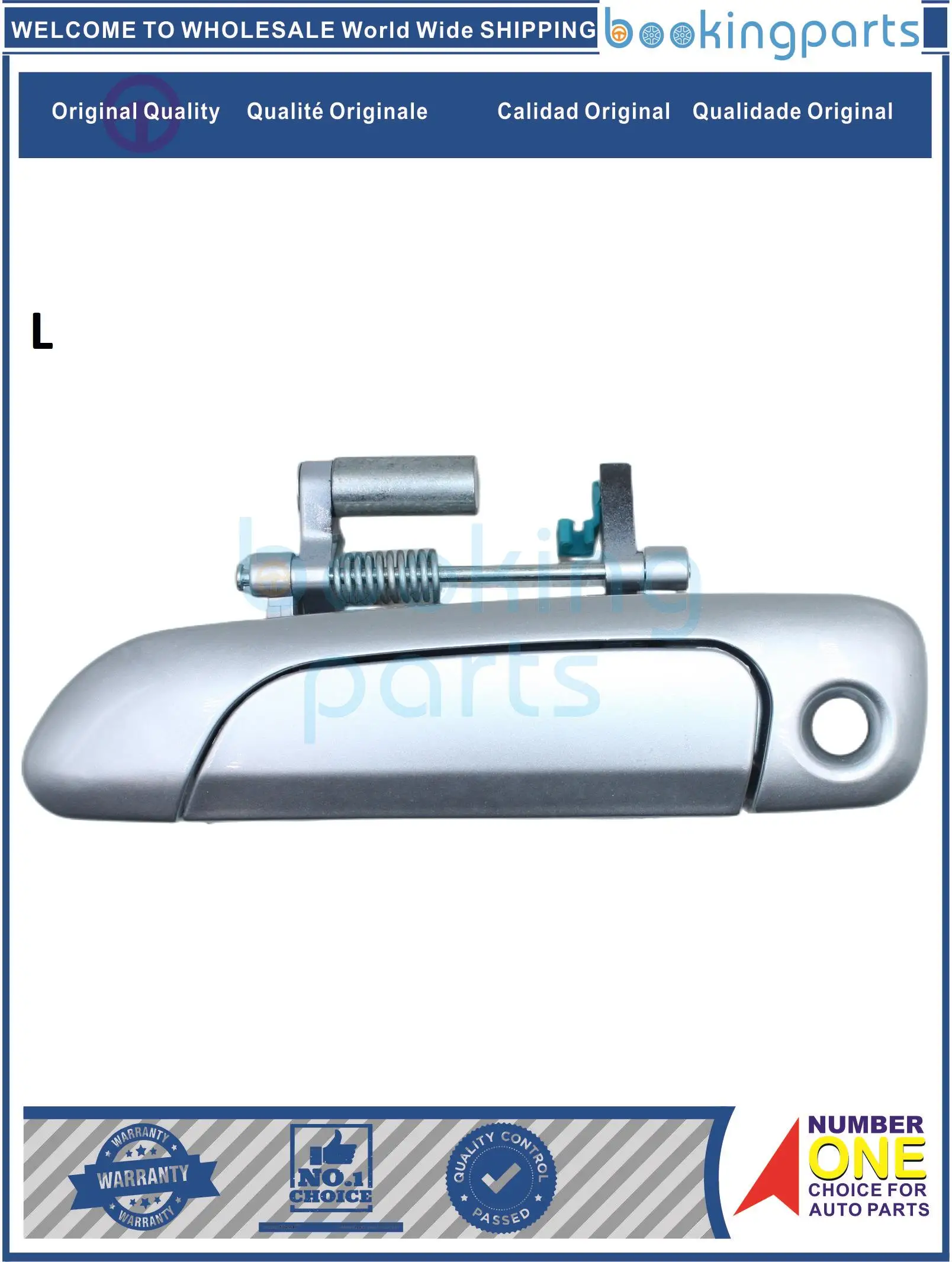 

DOH34150(L),72180-SEL-T01ZC,72180SELT01ZC, Door Handle For HONDA FIT(GD1/GD3) 03-05 FR, [FOR LHD & RHD] WHOLES AT BOTH SIDE