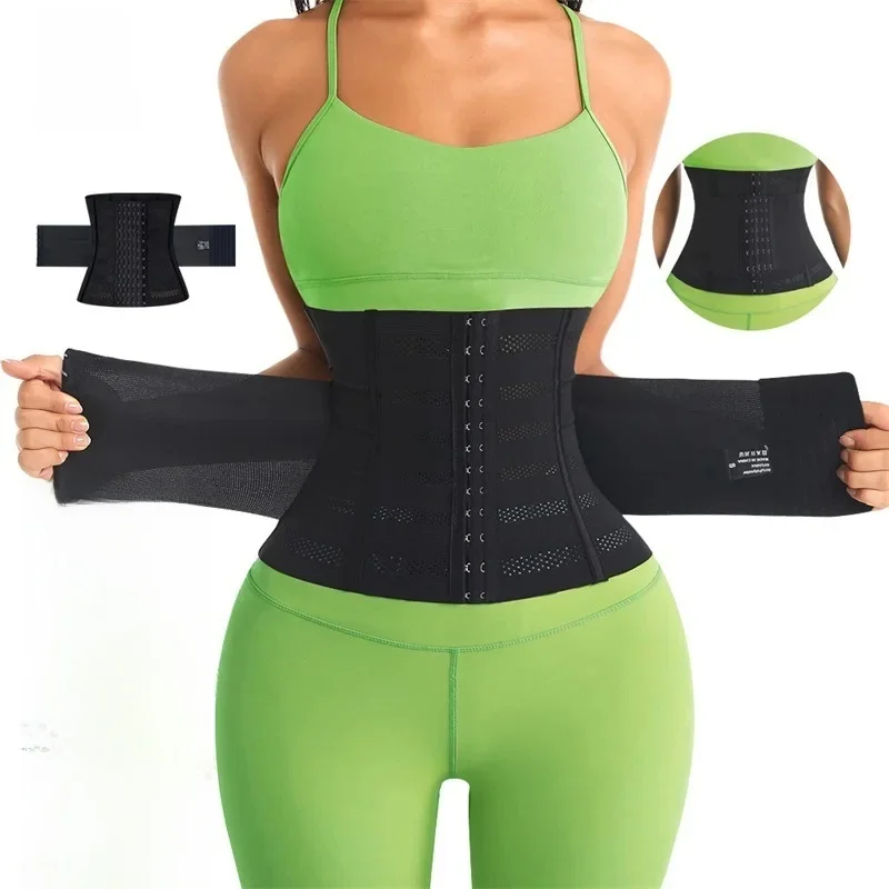 Shapewear Frauen Korsett Gürtel Taille Trainer Body Shaper Doppel Bauch-steuer Abnehmen Mantel Flachen Bauch Reduktive