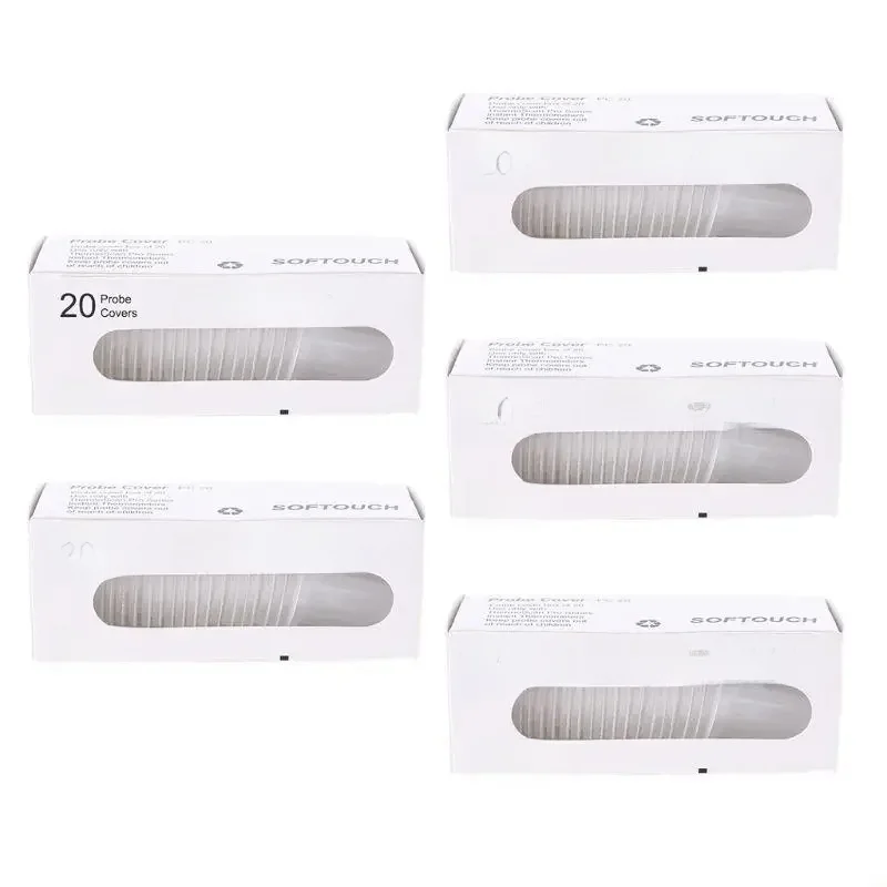 Couvercles de sonde de thermomètre auriculaire, 100 pièces, capuchon de recharge, filtres d'objectif pour Braun ThermoScan et autres Types de remplacement de thermomètres