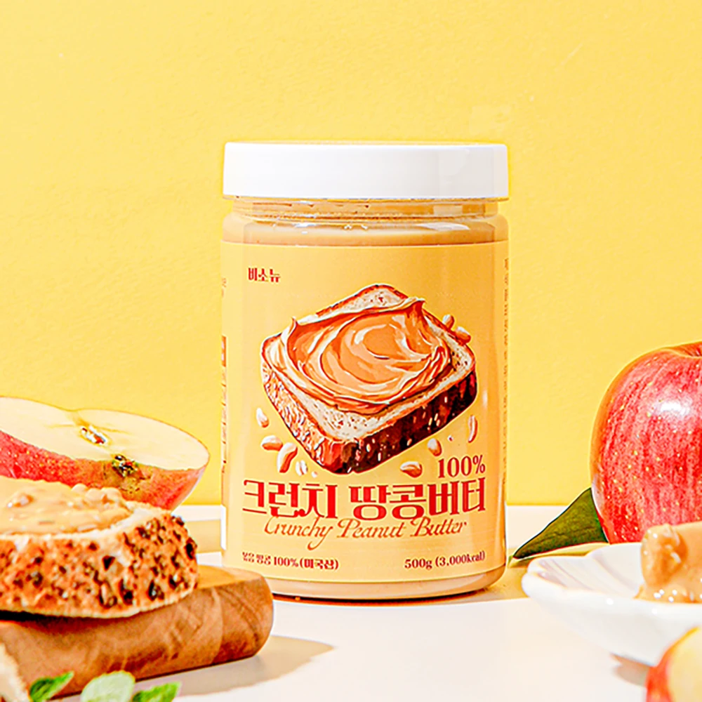 비소뉴 크런치 땅콩버터 100% 무첨가 - 2