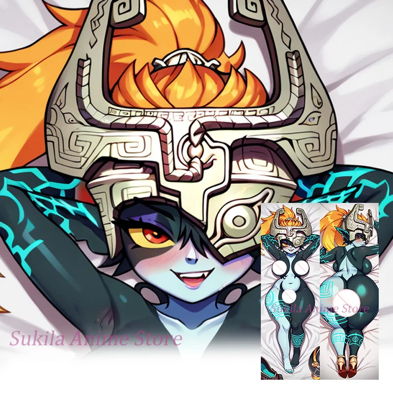 

Dakimakura Midna Anime Body Pillow Cover Double-Sided Print Life-Size Pillowcase