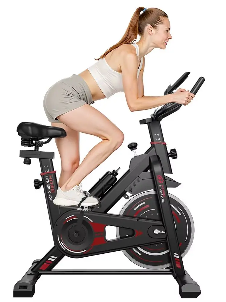 Gartistgo Heimtrainer, stationäres Trainingsfahrrad für den Heimgebrauch, leises Indoor-Fahrrad mit 10 kg schwerem Schwungrad und LCD-Display, Tragfähigkeit 120 kg.