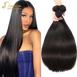 Joedir High 12A Remy Peruvian Straight Hair Weave 1/3 Bundles Human Hair Bundles Deal 300g Hair Extensions Human Hair Weaves