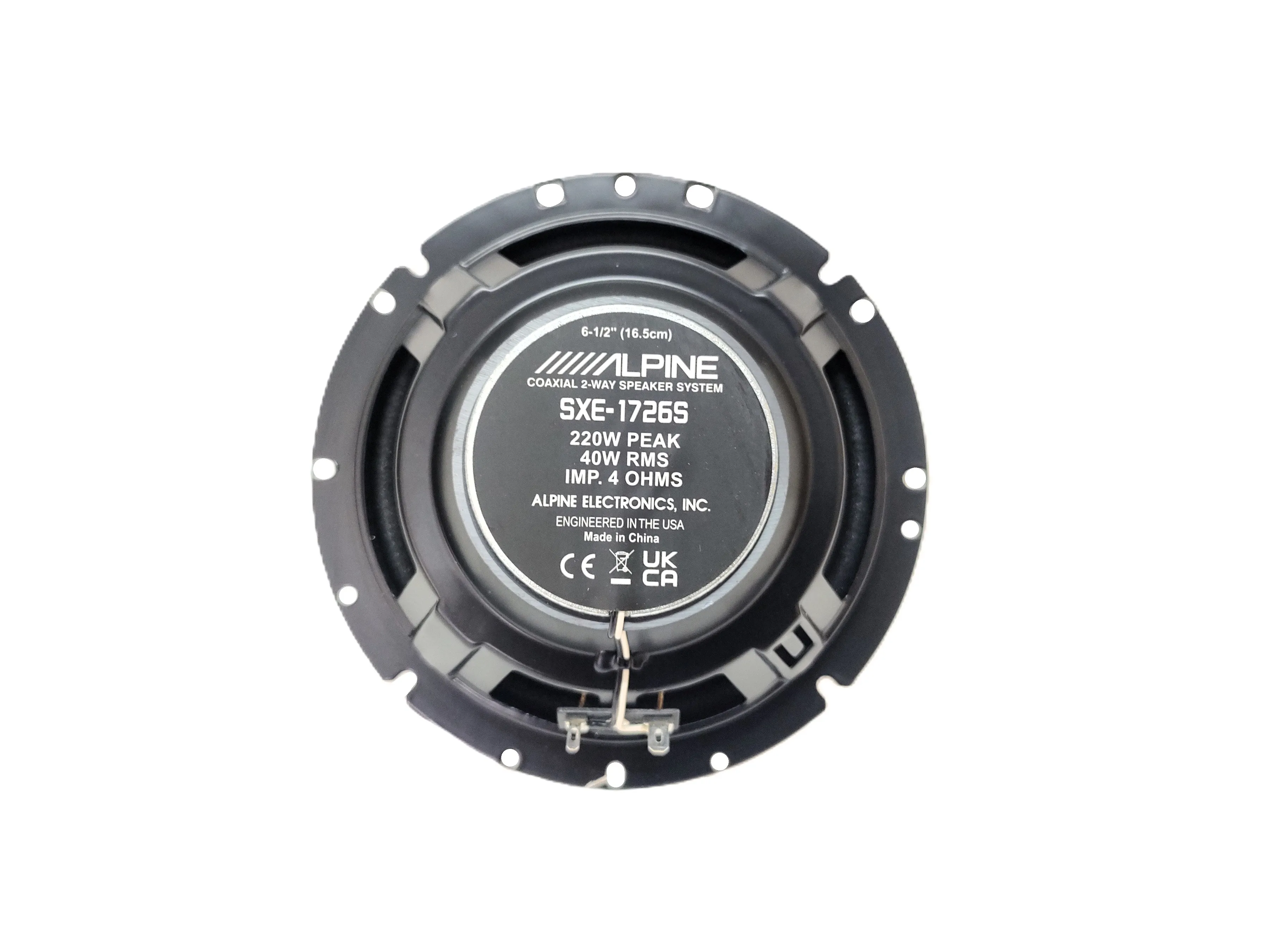 ألبين Sxe-1726S مكبرات صوت محورية 40 وات Rms 6.5 بوصة 4 أوم 2 طرق