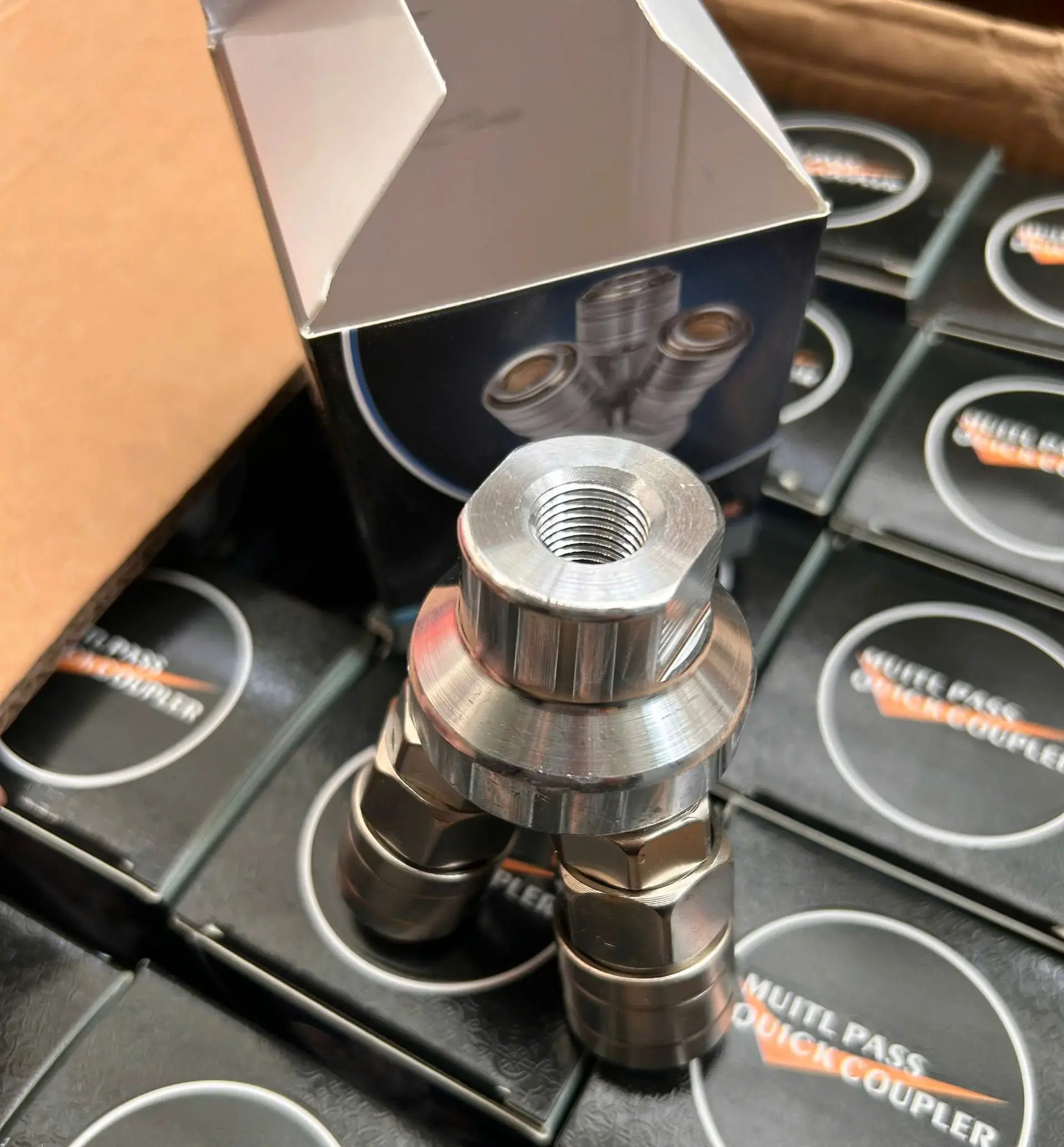 SMY-1/4 3-Way Air Coupling | Pneumatic Y-Type Quick Connector