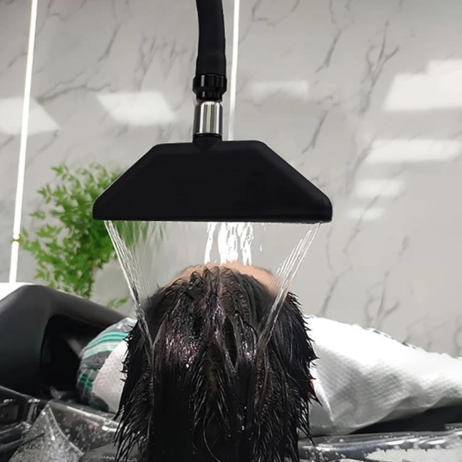 Shampoo pia cabeça de chuveiro cabelo spa cachoeira chuveiro circulação água cabeça equipamentos para shampoo pia para mulher salão de beleza