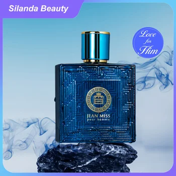 رائجة البيع العلامة التجارية الرجال العطور كولونيا رائحة أو دو عطر رذاذ أوم العطور الأزرق 50 مللي الشرقية وودي لهجة الساحرة الجنسي