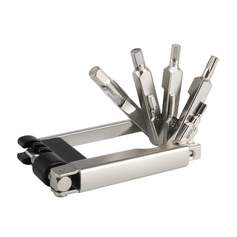 AliExpress riderace Bicycle Repair Tool Kit Foldable Hex Spoke Wrench For MTB Chain Cutter Mountain Road Bike Screwdriver Multi Function Tools Set