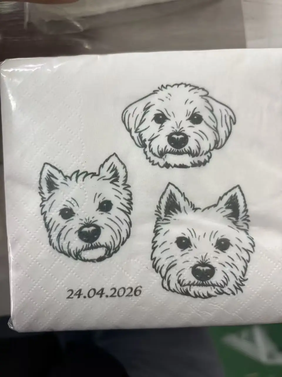 

Personalized Custom Paper Napkins for Wedding Napkins of Cocktail Disposable Napkins for Events Baby Shower Birthday Party