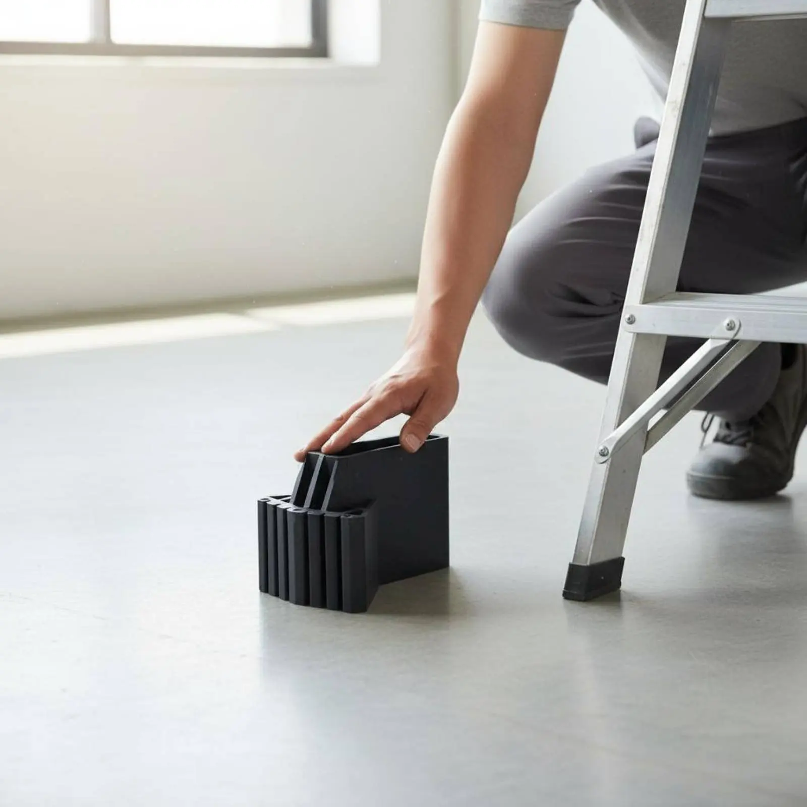 1 Pcs Non-Slip Ladder Feet Cover Wear-Resistant Anti-Slip Ladder Foot Pad Simple Installation