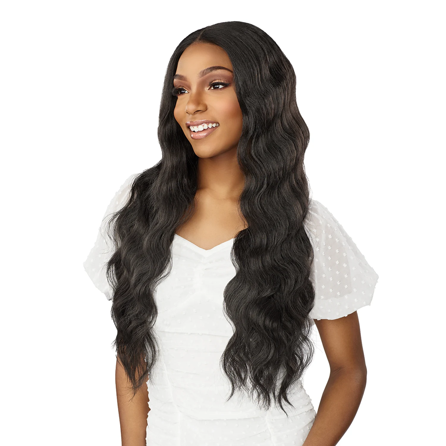 Sensationnel Dashly HD Lace Front Wig Lace Unit 35 - Long, Seamless Wear, Stunning Style