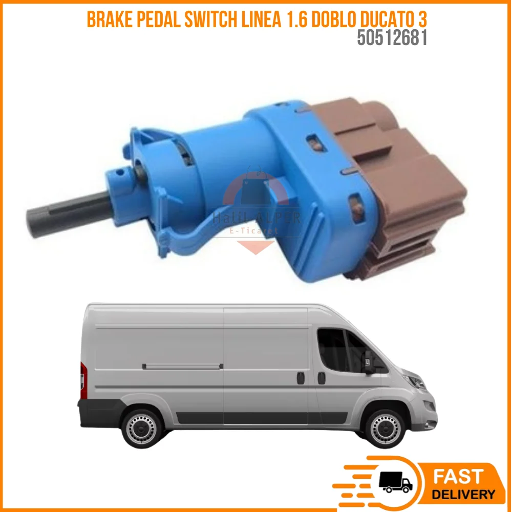 

FOR BRAKE PEDAL SWITCH LINEA 1.6 DOBLO DUCATO 3 OEM 50512681 SUPER QUALITY HIGH SATISFACTION AFFORDABLE PRICE FAST DELIVERY