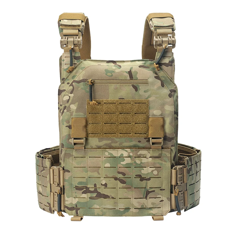 colete de combate militar destacavel rapido laser cut tactical vest engrenagem preta para transportar luz novo 6094 01