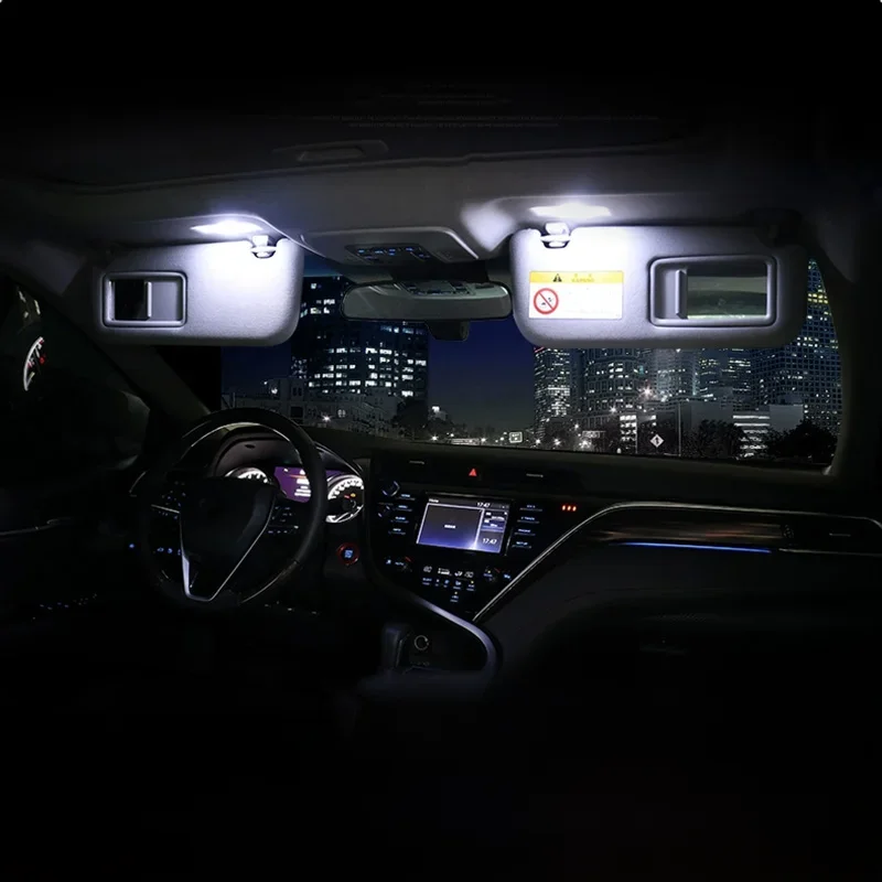 Samochodowa lampa lusterka kosmetycznego zamontowana lampa LED 2 szt. Do Toyota Camry 9TH 2024 2025 Akcesoria — zdjęcie 2