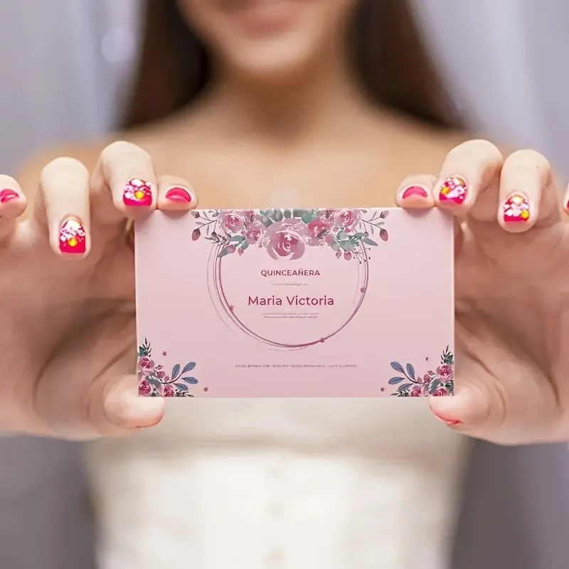 Customized 200 Business Cards, Personalized Professional Work Cards, Suitable for Online Marketing and University Style
