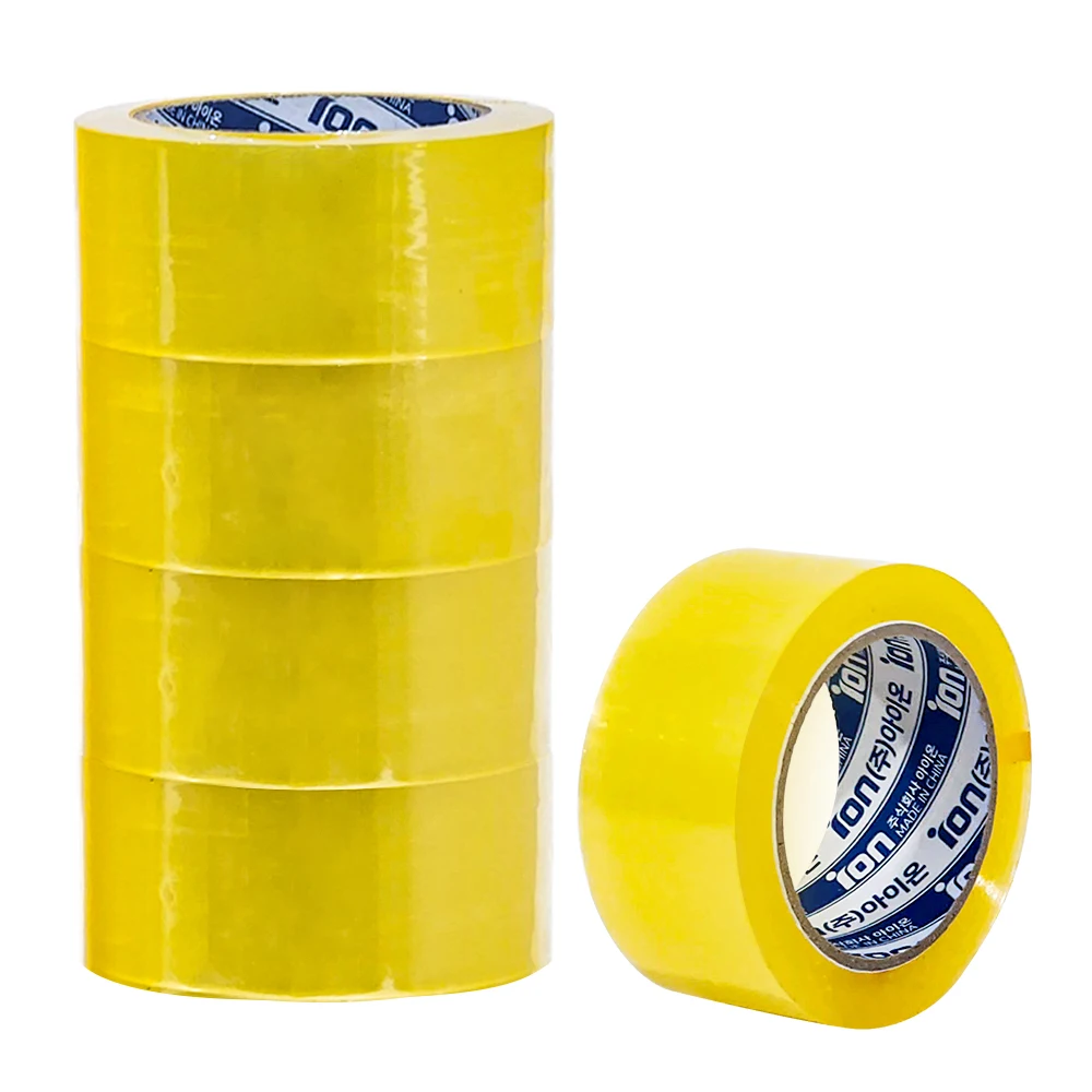 Ion box tape transparent 50M * 5 pieces same day shipping transparent box tape