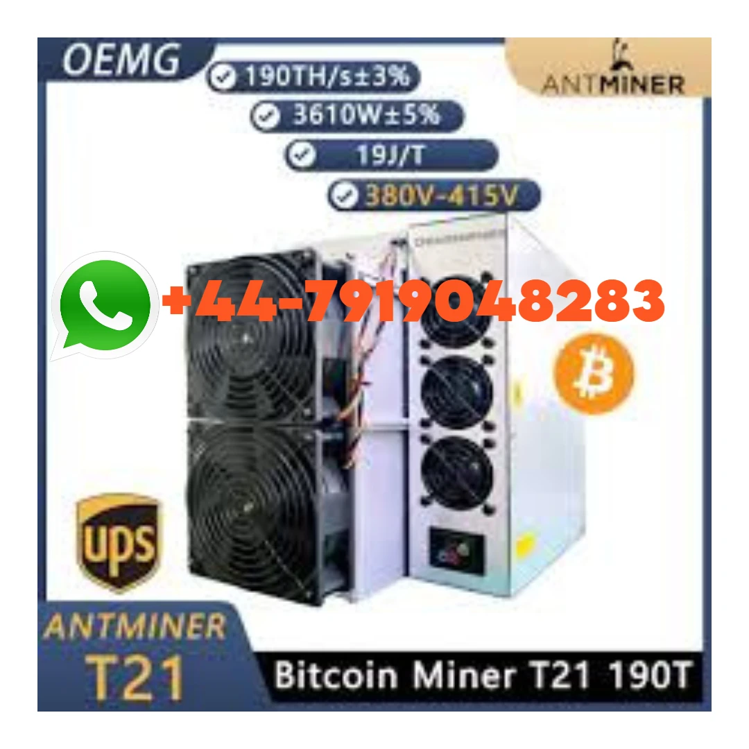 COMPRE 2 OBTENGA 1 GRATIS BITMAIN ANTMINER T21 190TH - 3610W Bitcoin Miner