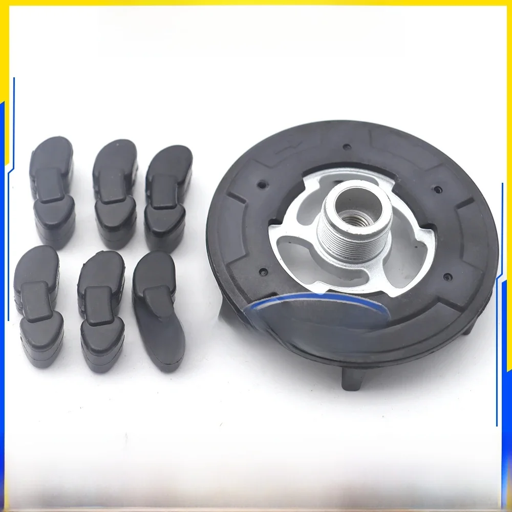 5SE09C 5SL12C 5SEU12C 6SEU14C 6SEU17C 7SEU17C Gumowa piasta sprzęgła sprężarki powietrza do Toyota AUDI BMW SKODA SEAT — zdjęcie 2