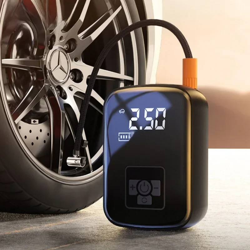 AliExpress EAFC 150PSI Rechargeable Car Air Compressor Portable Electric Tire Inflator For Car Bicycle Motorcycle Air Pump Tire Inflatable Pump