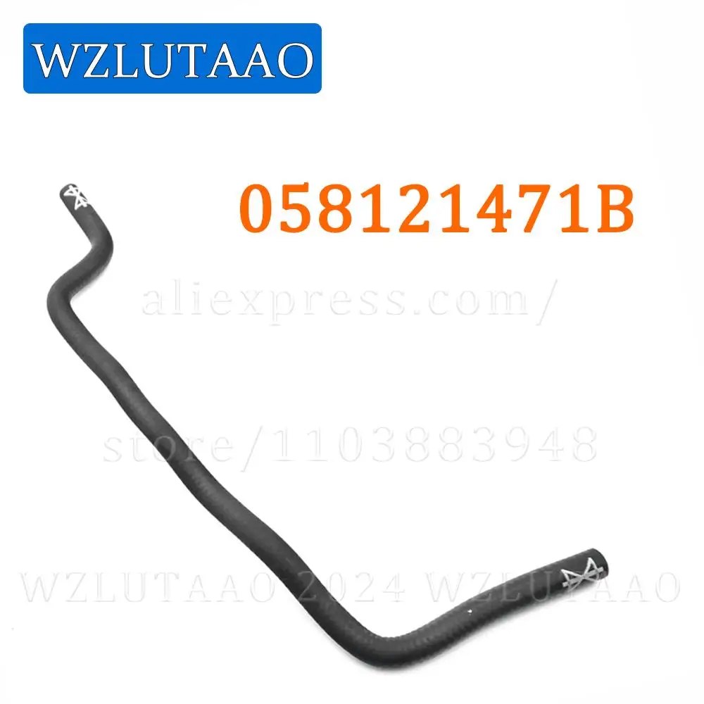 Coolant Hose Radiator Water Line Turbo Return Pipe 058121471B 058 121 471 B For Audi A4 A4 Quattro VW Passat Skoda Supebr 1.8L