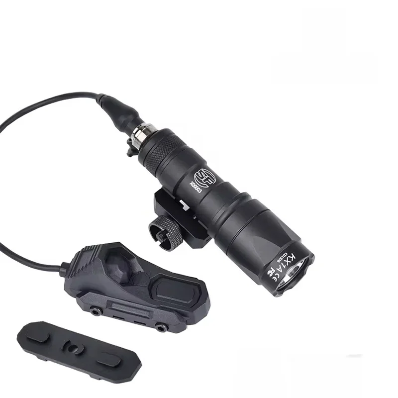DulSurefir-Lampe de poche SF M300 Mfemale, lumière d'arme, interrupteur AXON, 20mm, rail Picatinny MLOK EllyMOD, lampe de odorde chasse Airsoft