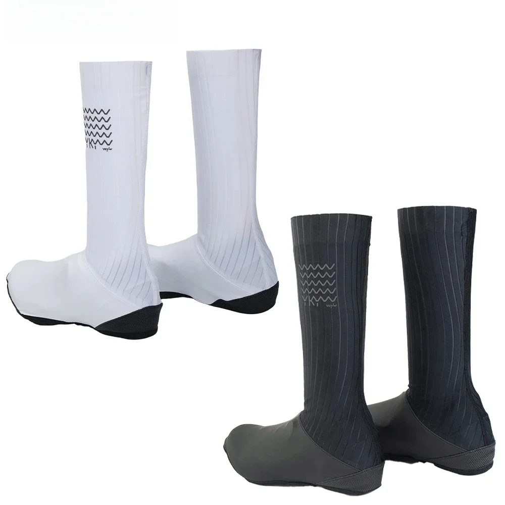 AliExpress YKYWBIKE Unisex Cycling Shoe Cover with Aero Fabric Leg Anti-splash Bicycle Overshoes Aero Socks Road Bike Shoe Cover Windproof