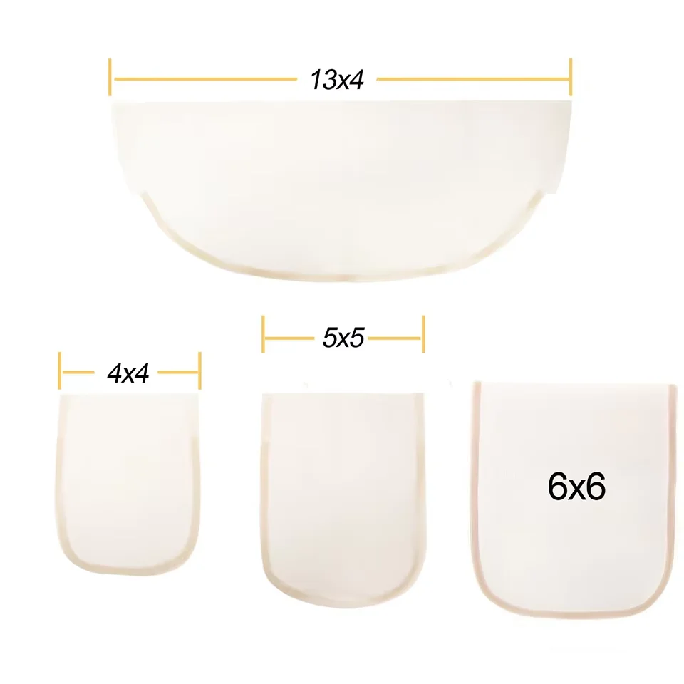 3/5/10Pcs Lace Net Base for Making Lace Wig 4x4 13x4 6x6 Transparent Lace for Wig Making Accessories for Repairing Lace Wig Cap