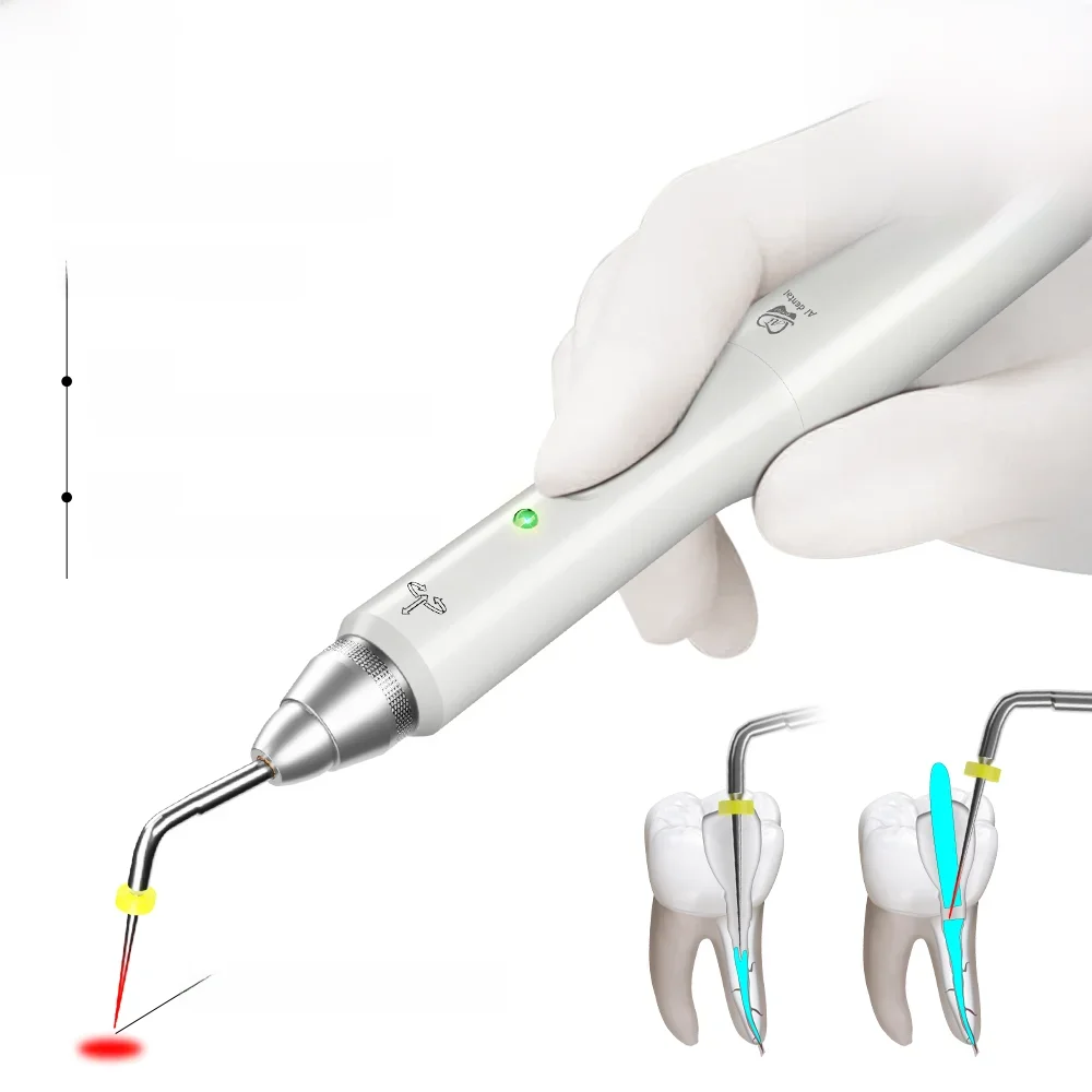 AI-Endo-CF Dental Gutta Percha Obturation Pen z systemem napełniania kanałów korzeniowych do cięcia i prasowania +2 końcówki 3 sekundy szybkiego nagrzewania — zdjęcie 2