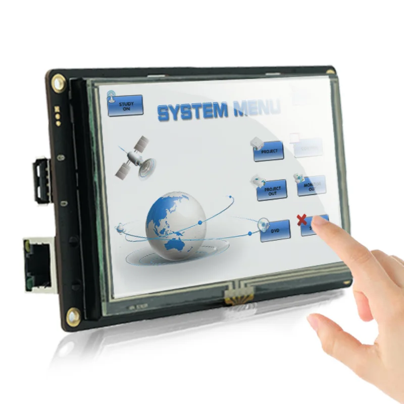 Pantalla táctil inteligente HMI TFT LCD de 5,6 pulgadas, Puerto UART + Audio para Raspberry Pi,Ardunio Mega 2560, ESP32 8266