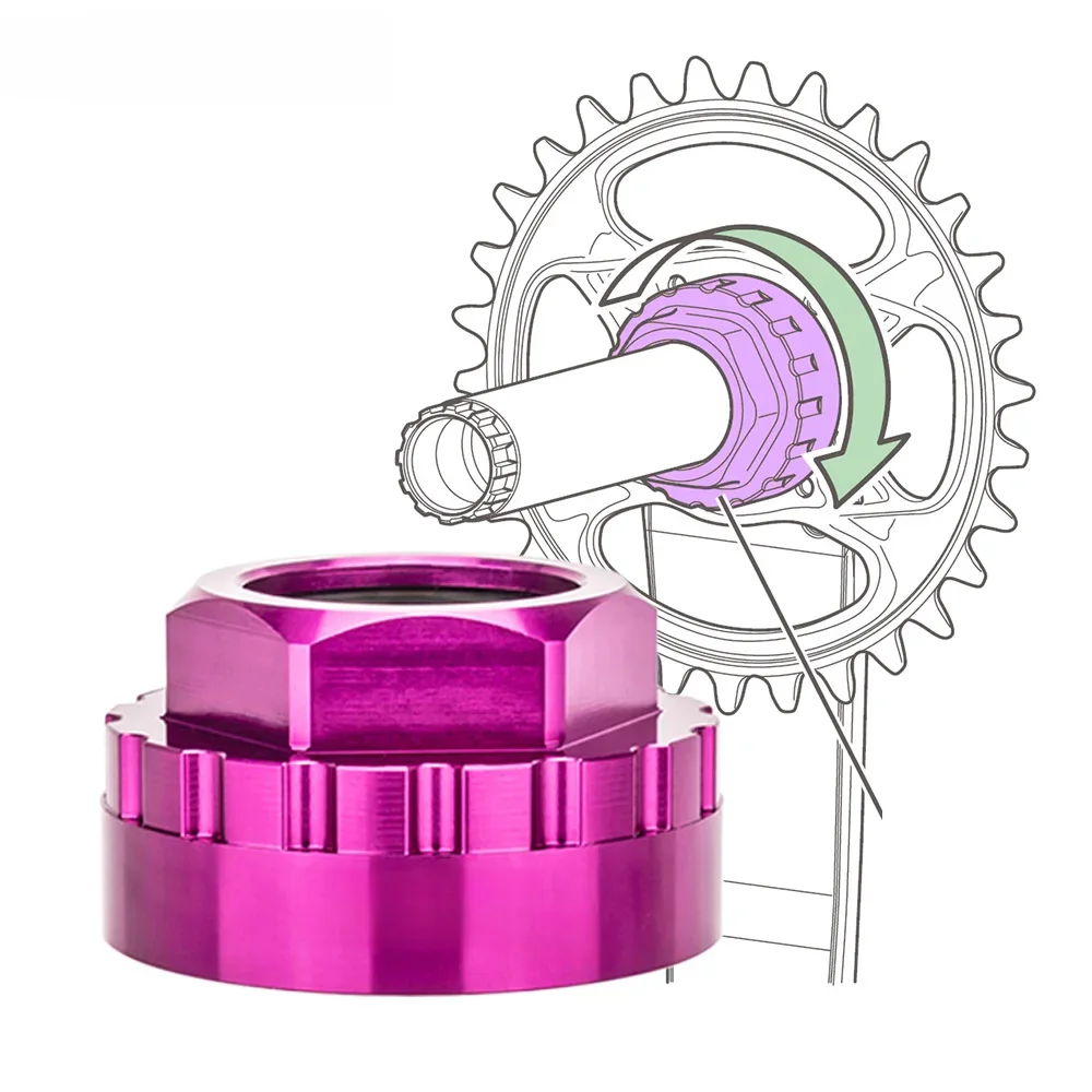 ZTTO TL-FC41 M8100 M9100 M7100 M6100 plateau de manivelle outil à montage Direct clé à anneau de verrouillage de pédalier pour TL-FC36 TL-FC33 TL-FC32