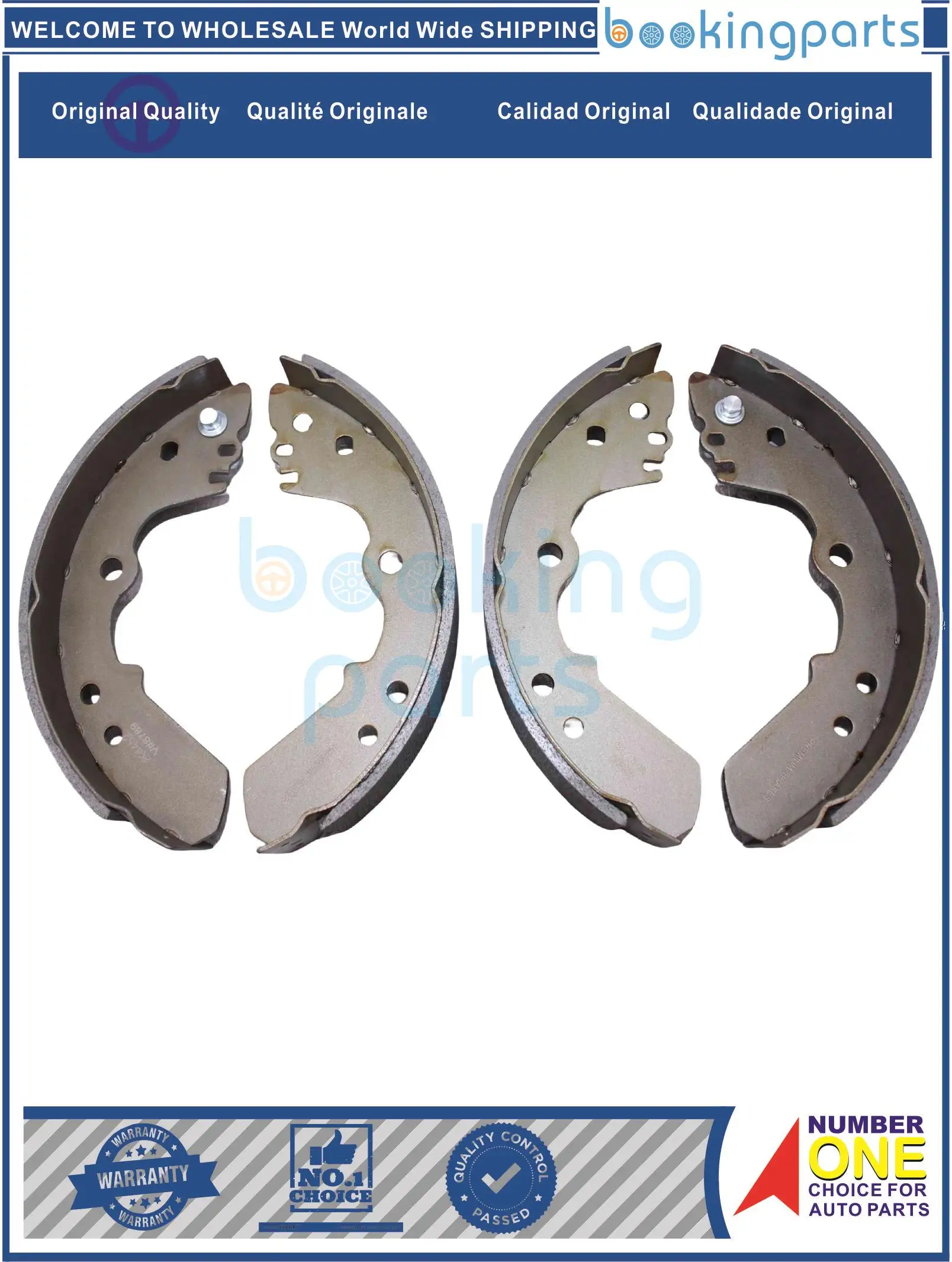 

Brake Shoe For ISUZU KB 4X2 98- RODEO 89-,K4435,0K4420000,4313329,4313330,5-87100076,587100076,5-87100076-0,5871000760
