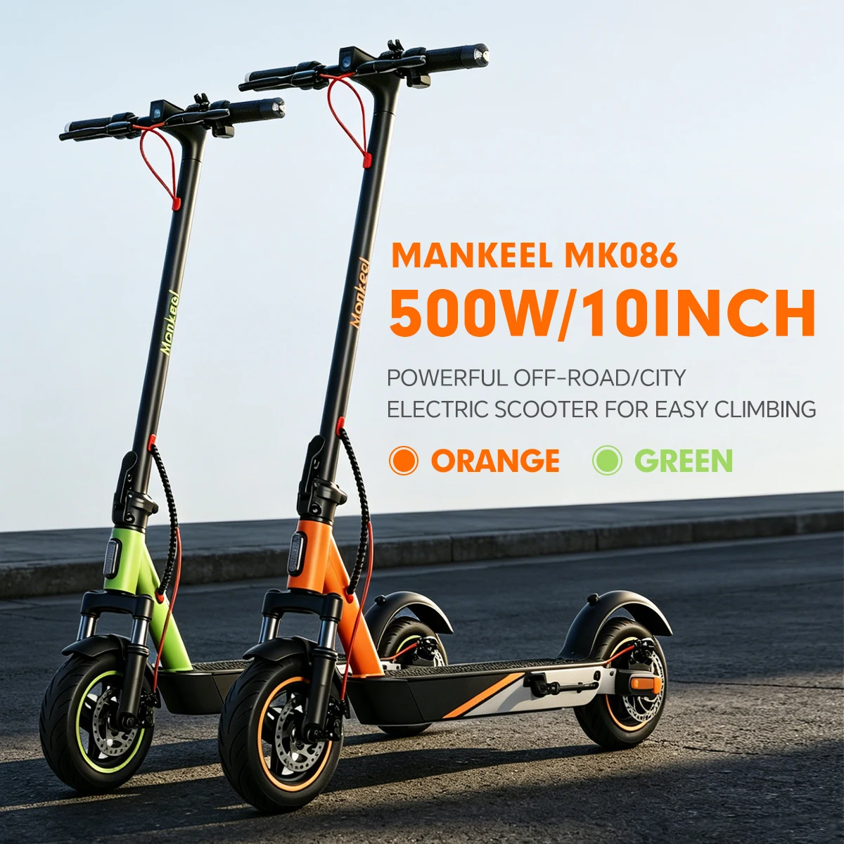 Scooter eléctrico de 48V 10.4Ah, 800W, neumático de 10 pulgadas, velocidad máxima de 45 km/h, plegable, para adultos, con aplicación.