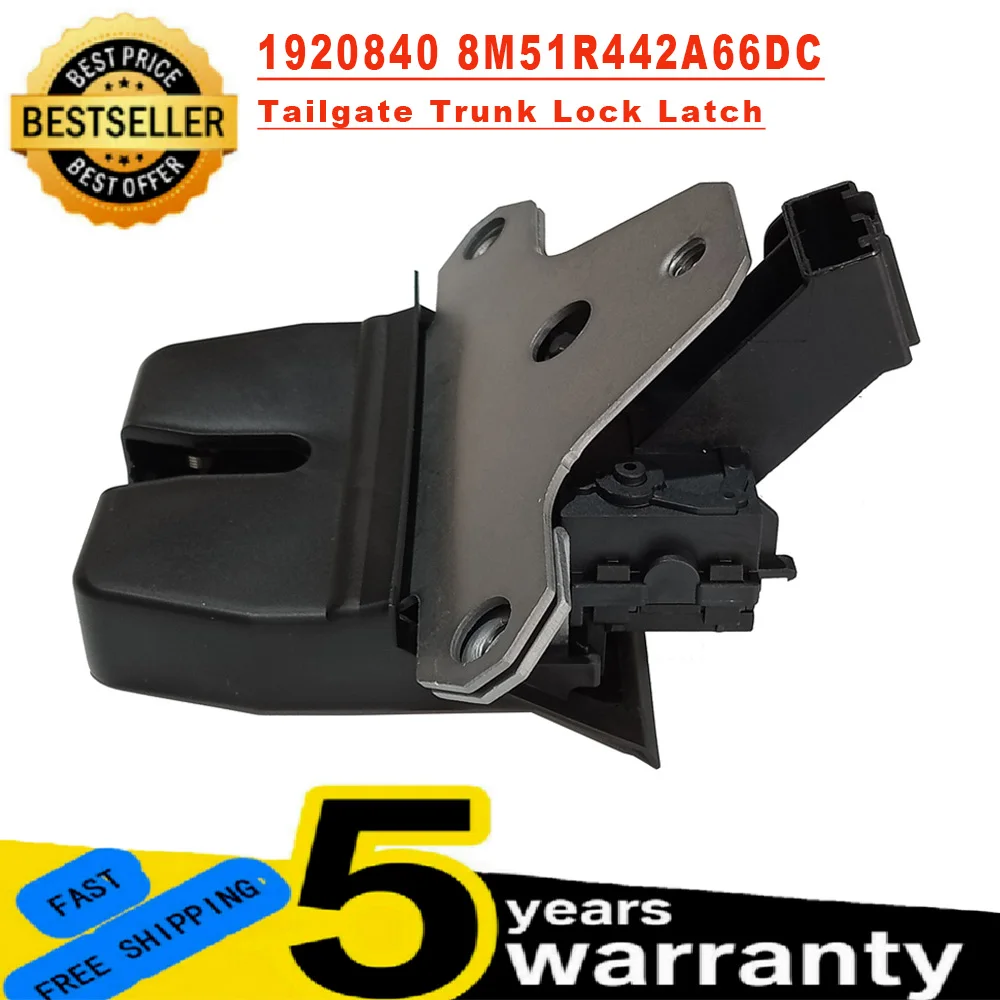 Tailgate Trunk Lock Latch For Ford Kuga MK1/Mondeo MK4/Galaxy MK2/Focus MK2 & MK3 1920840 1856670 8M51 R442A66DC LR014184