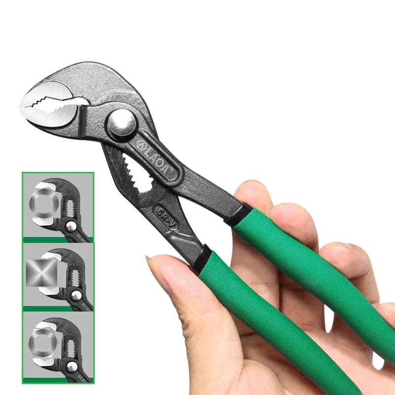 LAOA – pince à pompe à eau réglable CR-V, clé à grande ouverture, outils de clé universels
