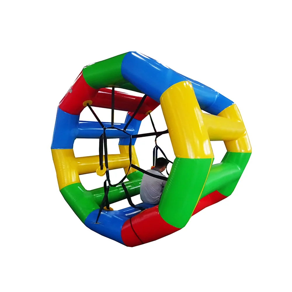 

Inflatable Wheel Water Walking Roller Game