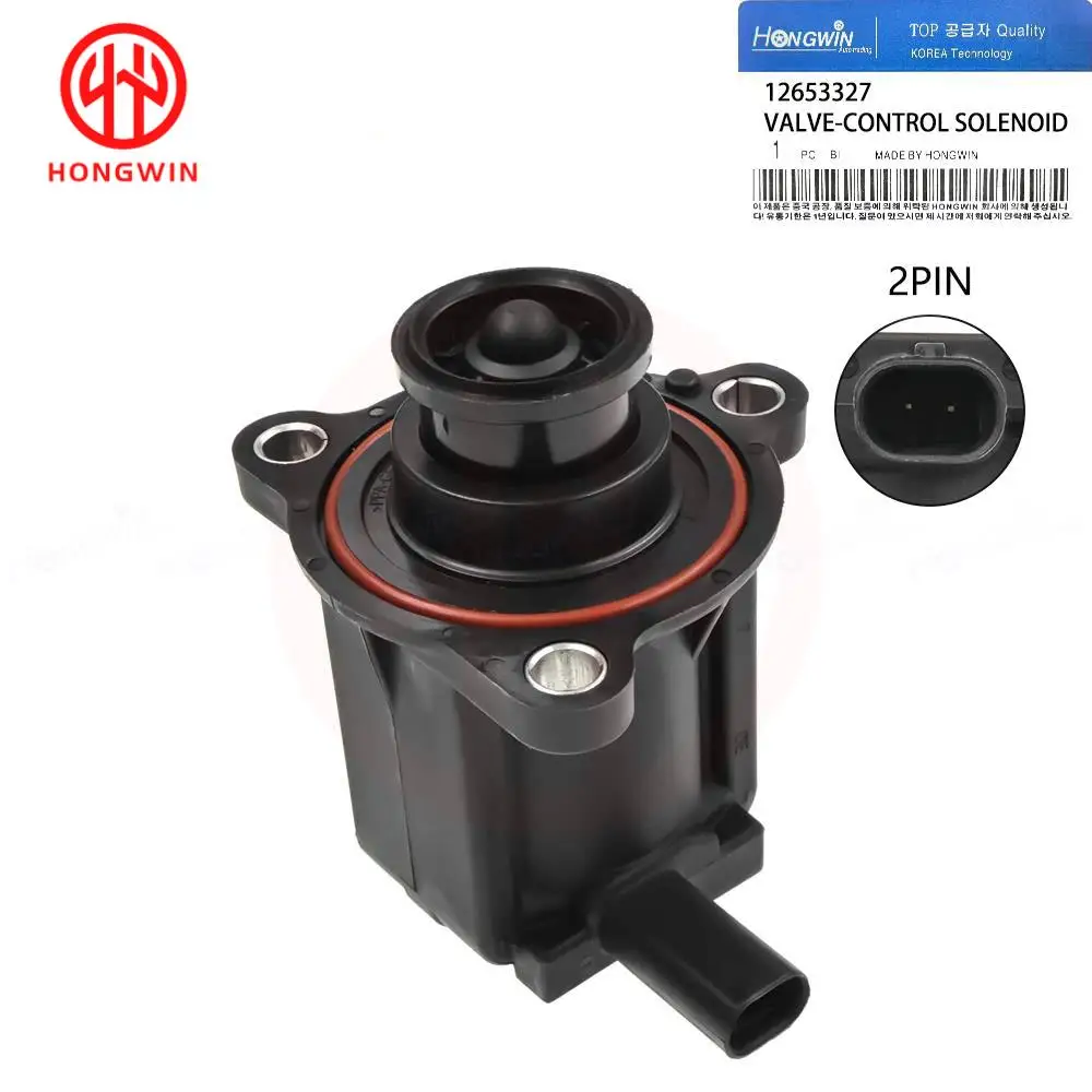 Turbocharger Diverter Cut Off Solenoid Bypass Valve 12653327 12653613 For Buick Envision Cadillac CT6 Chevrolet Camaro GMC  2.0L