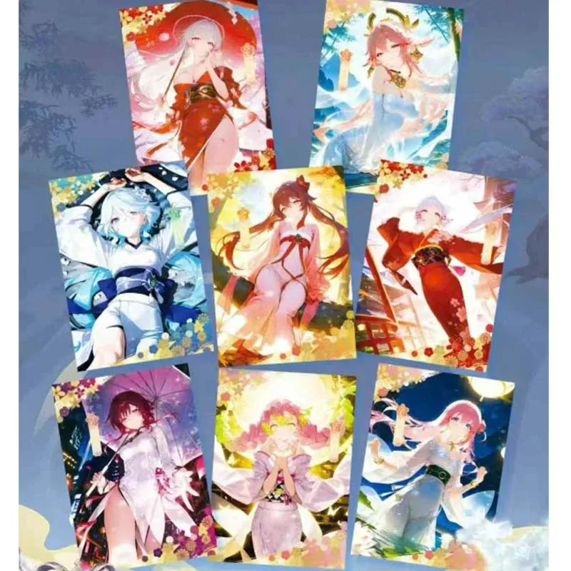 Goddess Story Collection การ์ด Booster Box Wave1 ผ้าม่านจะ Fall LACE SSP MVP ของเล่นเด็กเล่นไพ่ตารางเกม