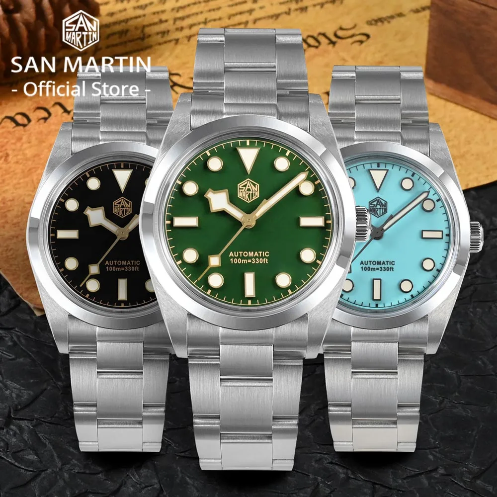 San Martin Vintage 36mm BB36 e - Rolex Watch Submariner avis et prix