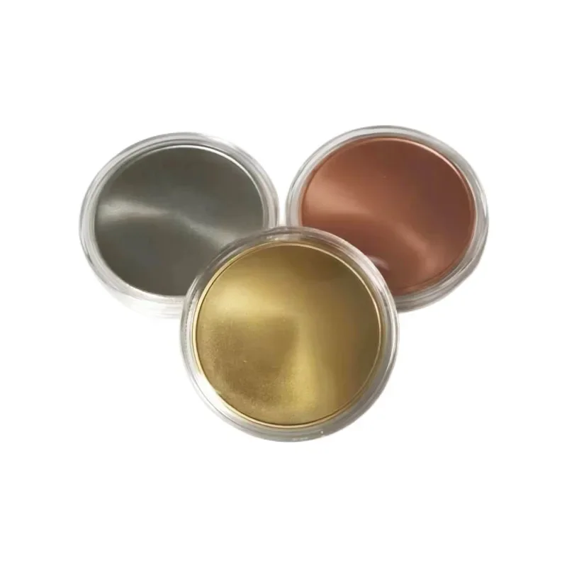 Pièce commémorative vierge gravée au laser, 40mm, pièce de défi vierge, boîte de protection en acrylique, médaillon bricolage, cadeau cartransposé