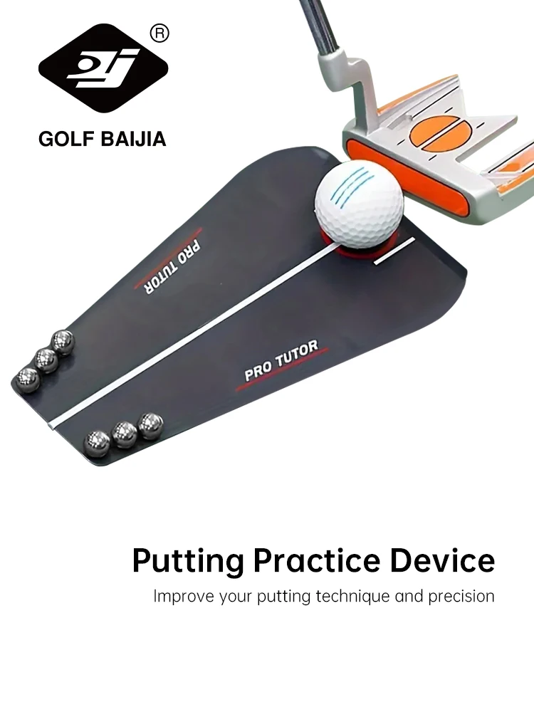 Portable Acrylic Golf Practice Tutor Putting Mirror Training Tools for Beginners Children Adults Golf Training Assistant