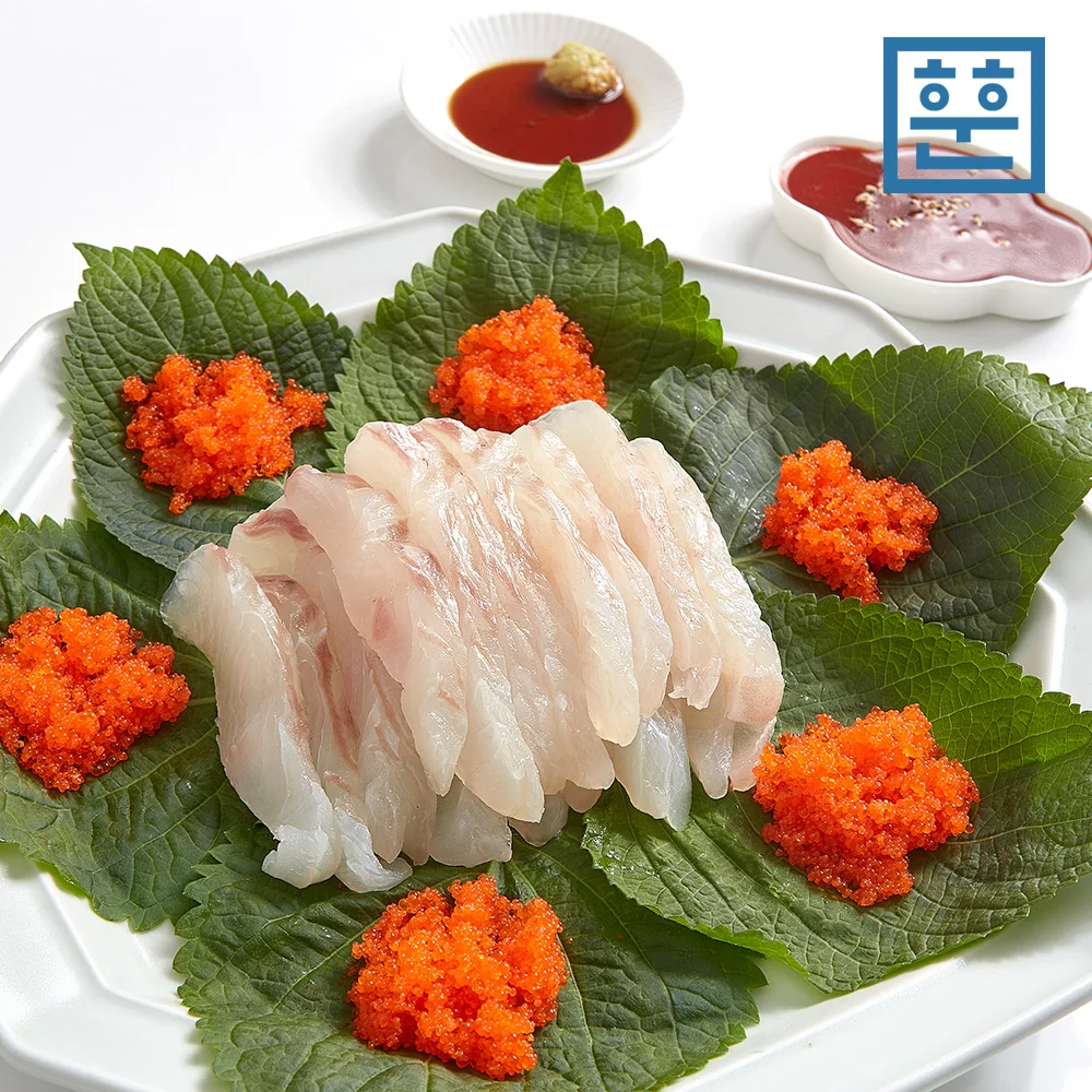 شريحة سمك مسطح طازج ساشيمي ، شرائح ، سمكة ، منزلية